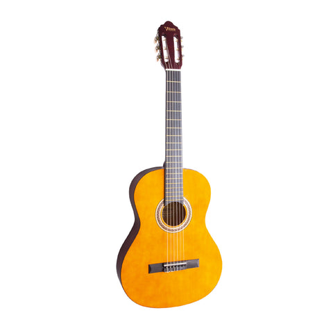 Guitarra Clásica Valencia 3/4 Vc103k Natural Estuche Y Afinador