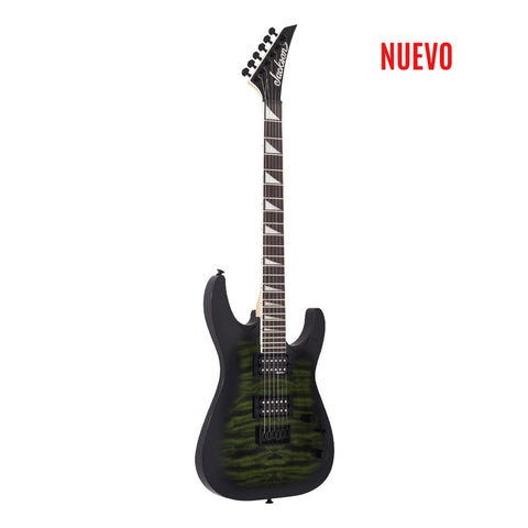 Guitarra Eléctrica Jackson Dinky Js32q Verde Translucido