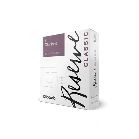 Caña Para Clarinete D'addario Sib Reserve Classic #2.5