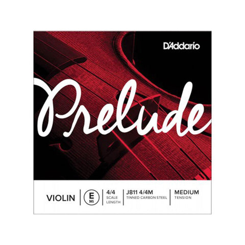 1ST STRING VIOLIN E J811 4/4M D ADDARIO