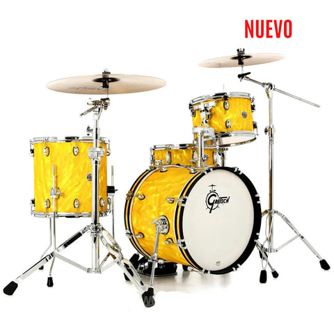 Batería Acústica Gretsch Catalina Club Shell Pack Ct1-J484 - Yellow Satin Flame