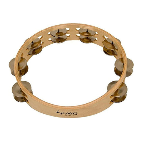 Pandereta Doble Hilera Steel Tbw-10d Bs Tycoon