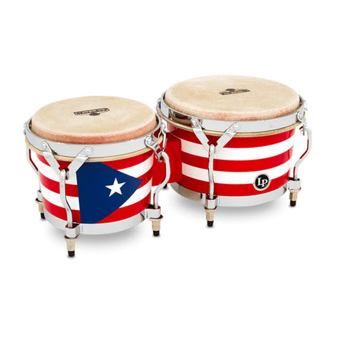 Bongos Lp Matador M201-Pr (Bandera Puerto Rico)