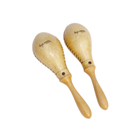 Maracas Tycoon De Piel Vaca Natural Tmsc-110