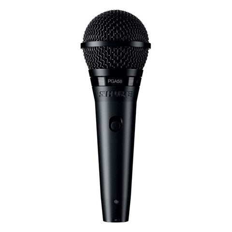 SHURE PRO VOCAL MICROPHONE WITH PGA58XLR CABLE
