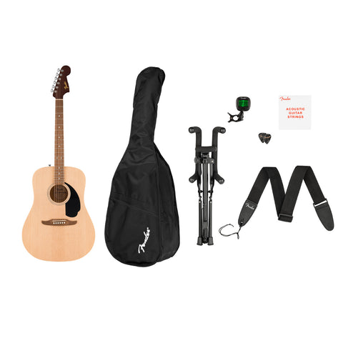 Guitarra Acústica En Combo Fender