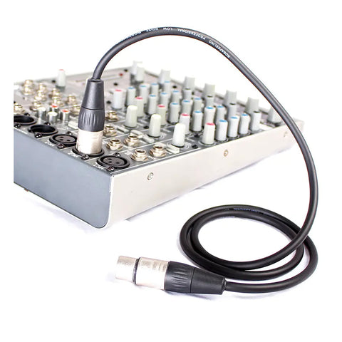 Cable Balanceado Para Micrófono XLR- XLR 6,10m MS041