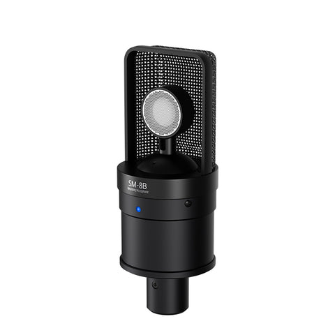 Micrófono Cardioide Xlr Para Estudio Con Filtro Pop