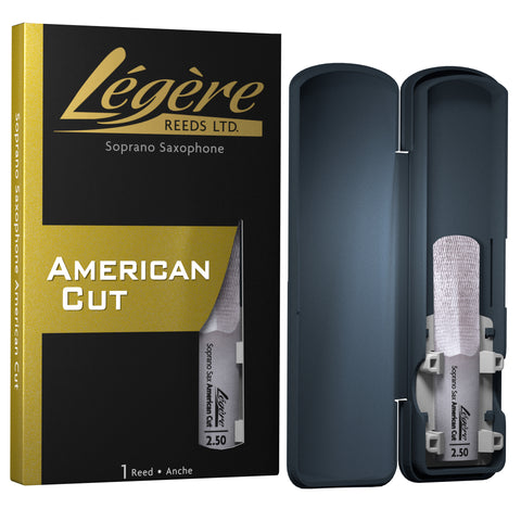 LEGERE AMERICAN CUT SOPRANO SAXO REED #2.50