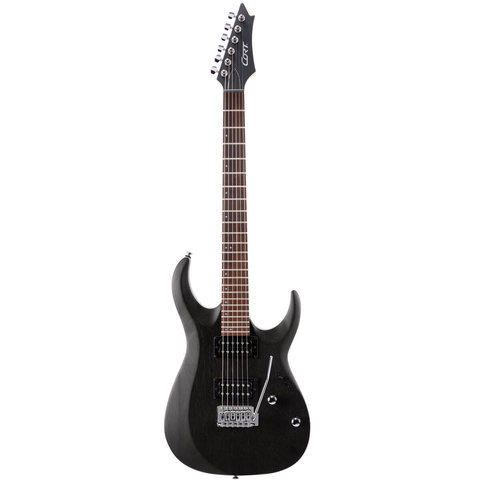 Guitarra Eléctrica Cort X100 Opbb Negra