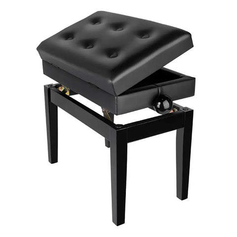 Silla Para Piano Con Cajón Tom Grasso Sb016