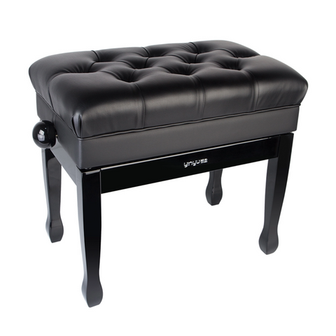 Silla Para Piano Graduable Con Cajón Deluxe Tom Grasso Sb020