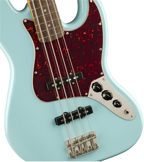ELECTRIC BASS FENDER SQUIER/ CLASSIC VIBE '60S JAZZ BASS / DAPHNE BLUE.