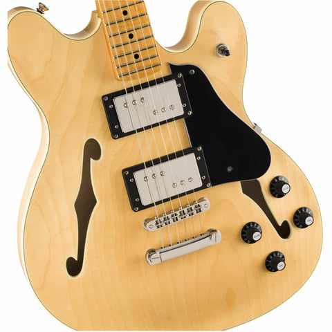 ELECTRIC GUITAR FENDER- SQUIER/ CLASSIC VIBE Starcaster / NATURAL