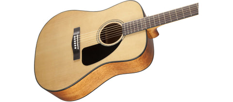 FENDER CONCERT CD-60 ACOUSTIC GUITAR WITH NATURAL CASE
