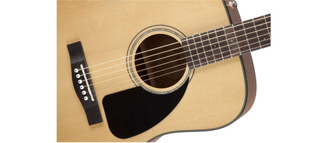FENDER CONCERT CD-60 ACOUSTIC GUITAR WITH NATURAL CASE
