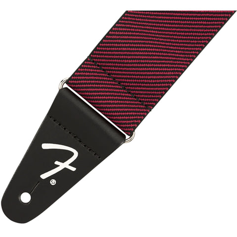 FENDER WEIGHLESS TWEED RED GUITAR STRAP.