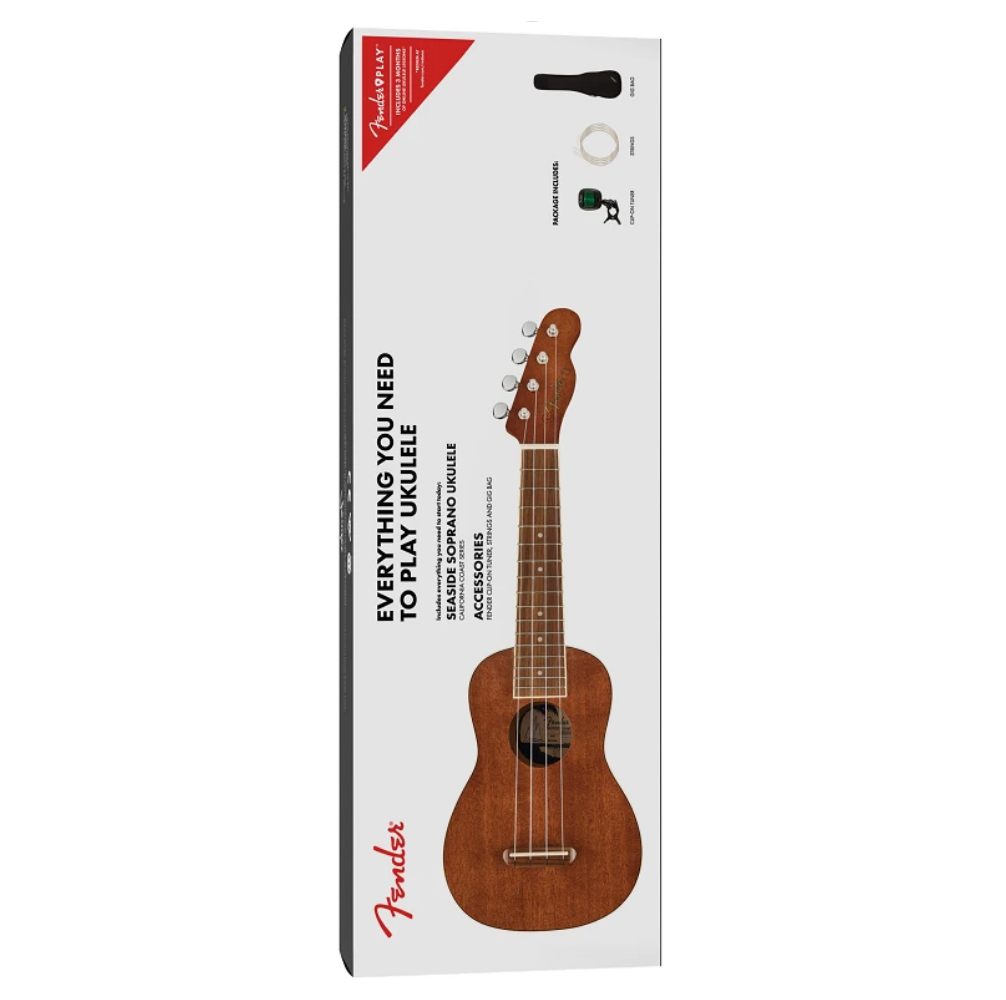 Ukulele fender seaside soprano deals