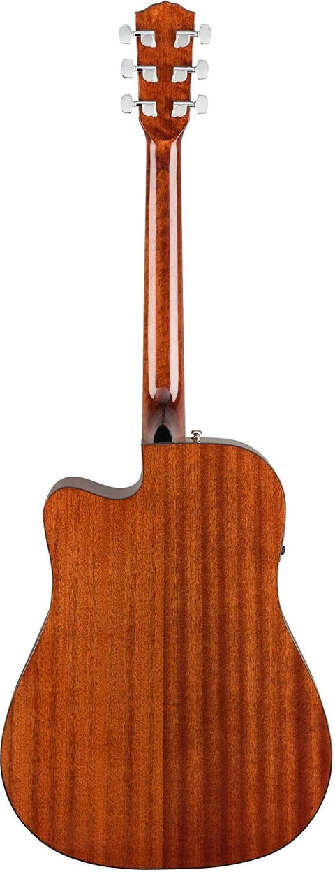 Guitarra Electroacústica Fender Dreadnought Cd-60sce All Mahogany