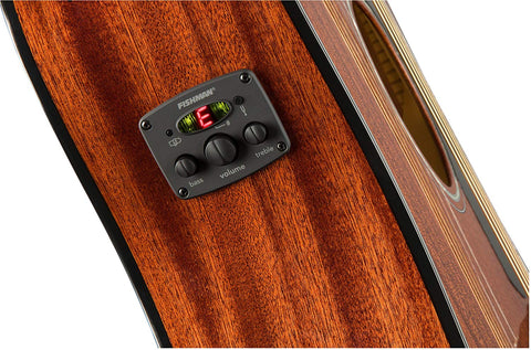 Guitarra Electroacústica Fender Dreadnought Cd-60sce All Mahogany