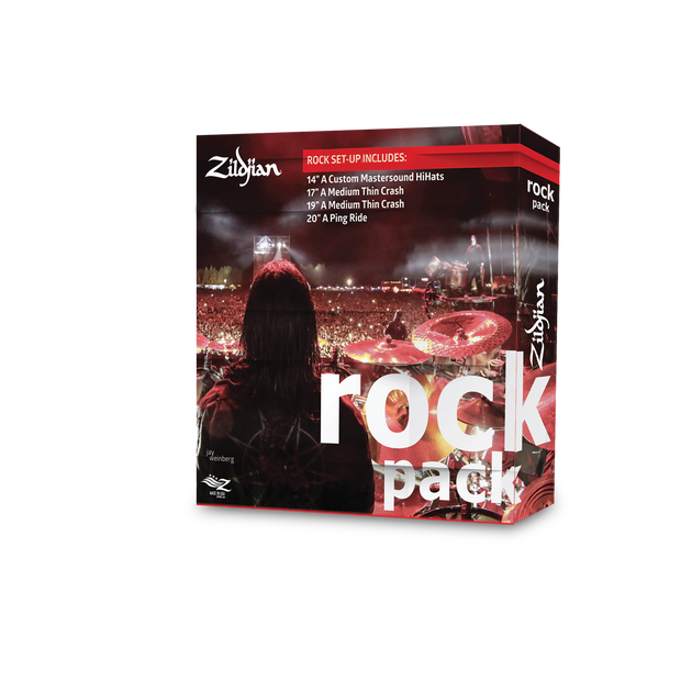 ZILDJIAN ROCK PACK CYMBAL SET