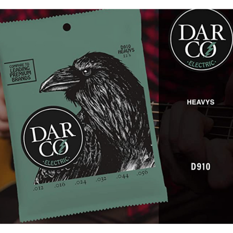 SET OF STRINGS FOR MARTIN GAUGE 12-56 DARCO ELECTRIC GUITAR