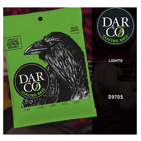 SET OF 4 STRINGS FOR MARTIN CALIBER 45-100 DARCO ELECTRIC BASS