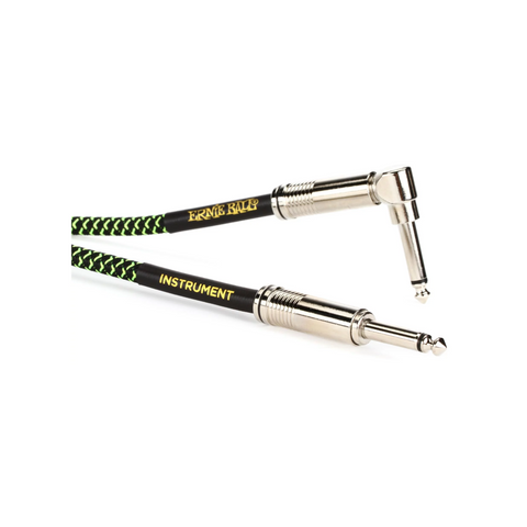 Cable Para Instrumento Ernieball En L Trenzado De 5 Metros