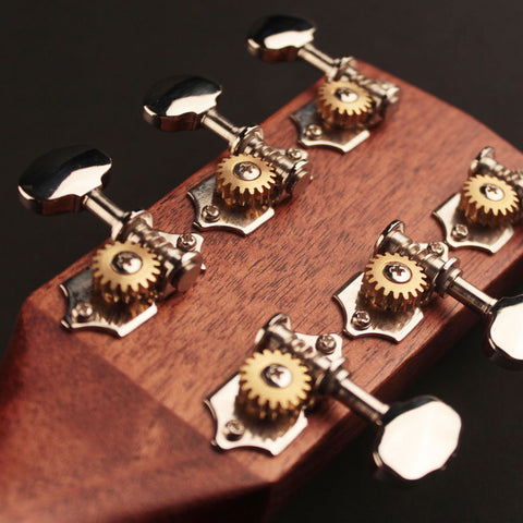 Guitarra Electroacústica Cort Con Cuerdas De Acero Little Cj Blackwood Con Funda