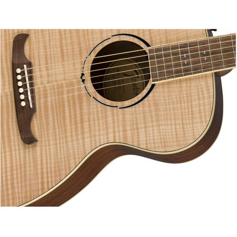 Guitarra Electroacústica Fender Cuerdas De Acero Tipo Concer Fa-235e Natural