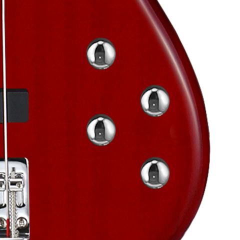Bajo Eléctrico Cort Action-V Plus Rojo.