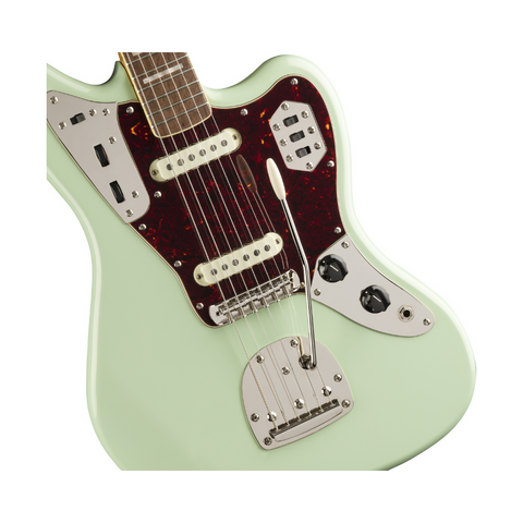 JAGUAR CLASSIC VIBE SQUIER MINT GREEN ELECTRIC GUITAR