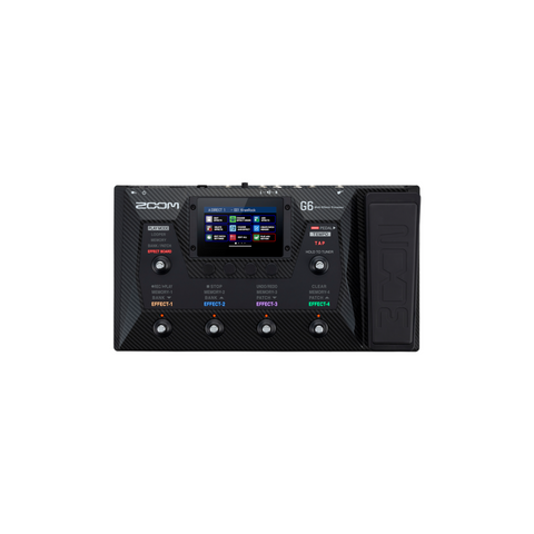 PROCESADOR MULTIEFECTOS PARA GUITARRA ELECTRICA ZOOM G6