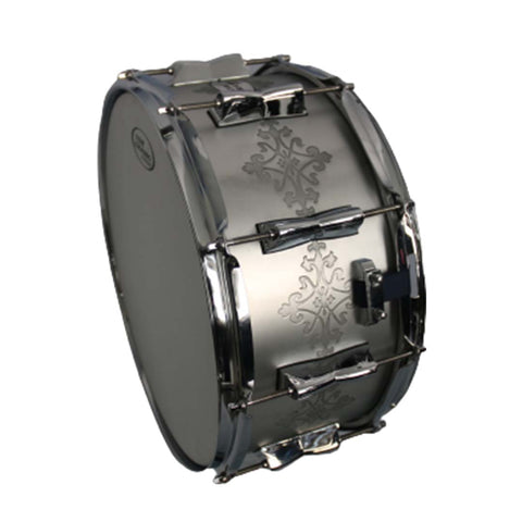 14"X6.5" ALUMINUM Snare Drum JBAS1092 TOM GRASSO
