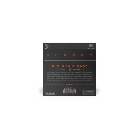 Set De Cuerdas D'addario Para Guitarra Acustica Xtapb1047 10-47