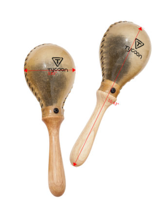 Maracas Tycoon Cuero Crudo Round Natural Tms120