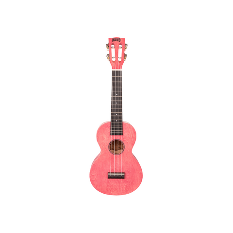 Ukulele Concierto Coral Rosado Ml2cp Mahalo
