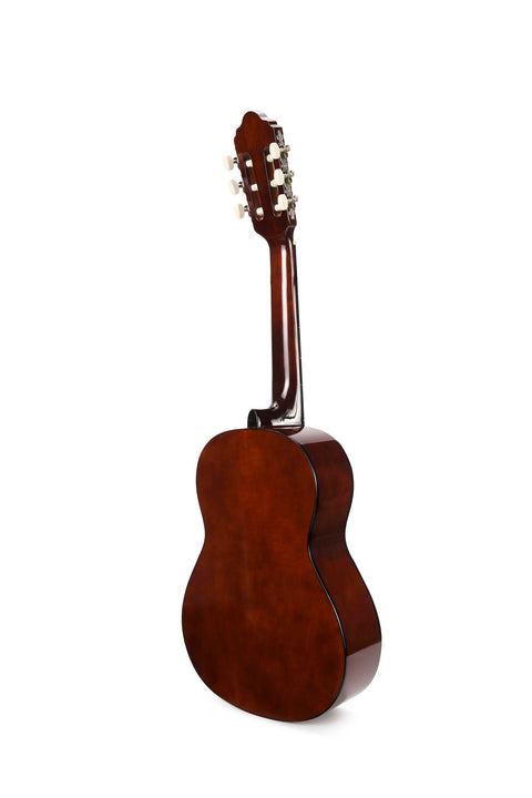 Guitarra Clásica Valencia 1/2 Vc102k Natural Incluye Estuche Y Afinador