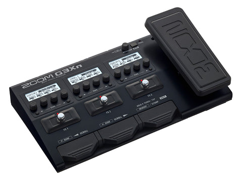 PEDAL MULTIEFECTO PARA GUITARRA ELECTRICA ZOOM G3XN CON ADAPTADOR