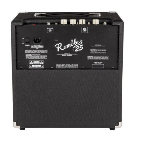 Amplificador Para Bajo Electrico Fender Rumble 25.