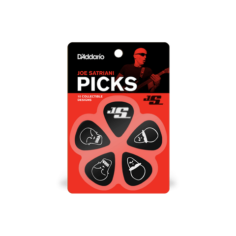 Picks Planet Waves Joe Satriani Negros 10 Und