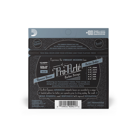 D'ADDARIO STRING SET FOR CLASSICAL GUITAR EJ45FF