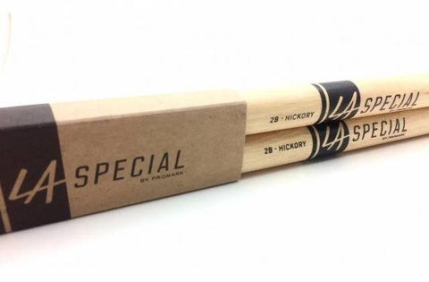 BAQUETAS PROMARK LA SPECIAL 2B SIZE - LA LOGO LA2BW