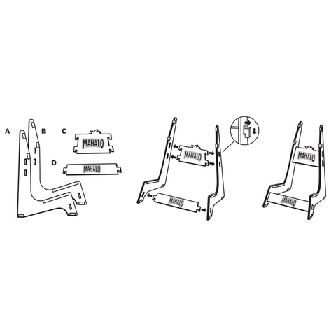MAHALO UKULELE STAND.