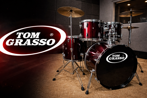 Batería Acústica Tom Grasso JBP0765B