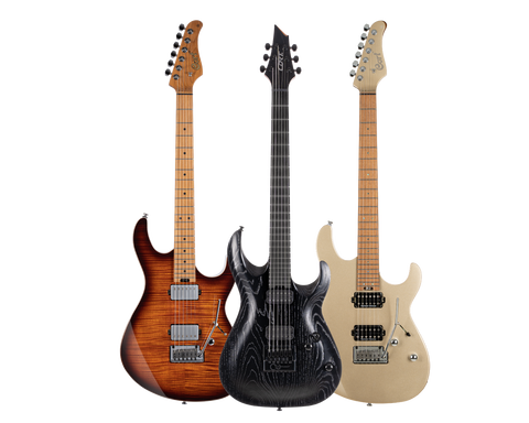 Cort: El Sonido de la Evolución en Tres Guitarras