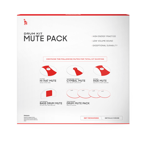 Set Sordinas Para Bateria Soundoff  Evans Sosetstd