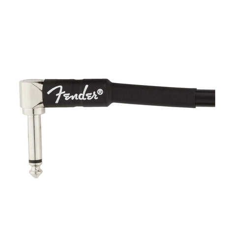 Cable Profesional En Angulo Fender De 7,5 Metros Negro