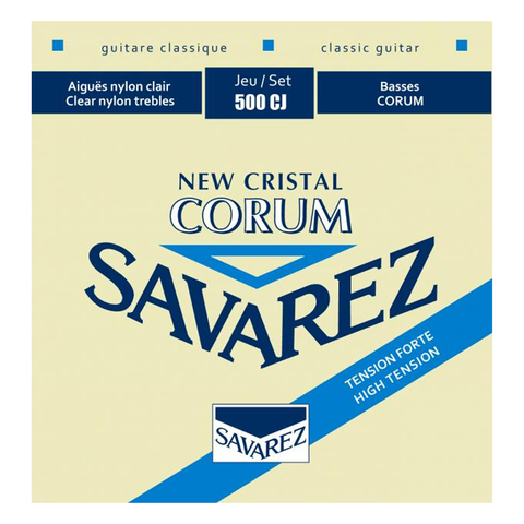 Set De Cuerdas Para Guitarra Clasica Savarez Tension Fuerte 500cj