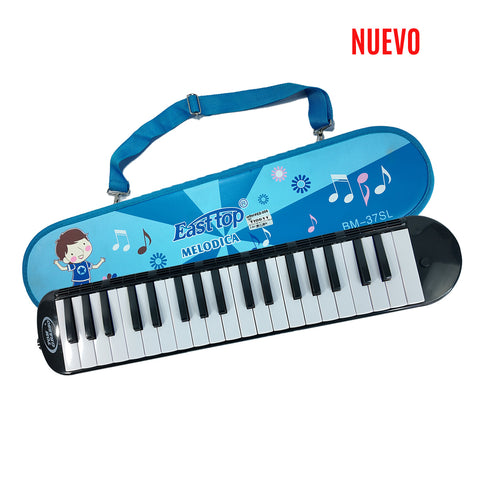 Melodica Tom Grasso Estuche Niño Negra